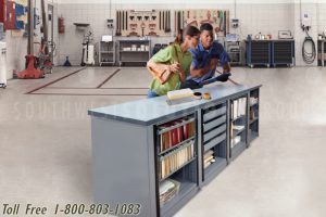 automotive car dealership space saving storage cabinet