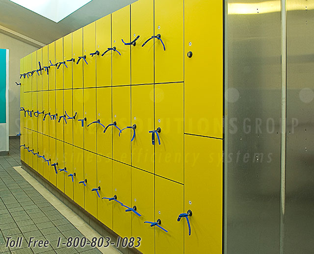 lockers for recreational use