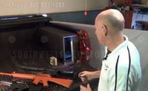 truck bed gun vault