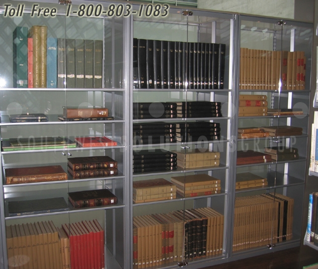 adjustable shelves rare book shelving frameless doors