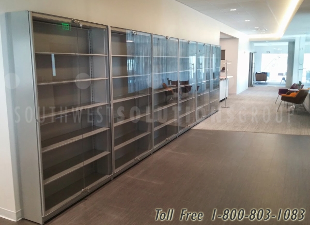 locking frameless glass acrylic doors