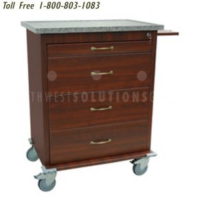 wall mounted and mobile wood laminate security cabinets and carts