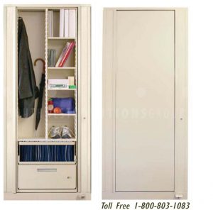 locking drawer wardrobe tower
