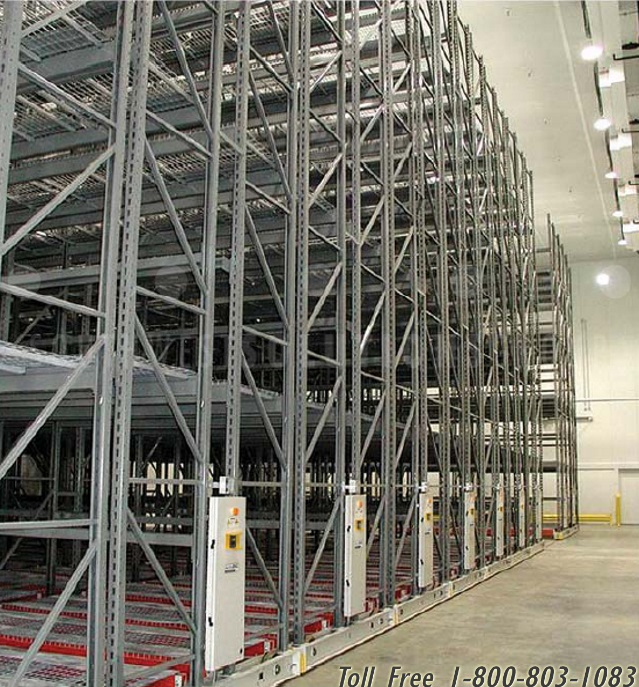 racks for warehouse freezers and coolers
