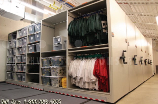 custom high density mobile sports storage