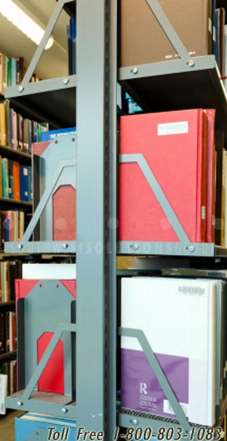 custom library bracket framing shelves