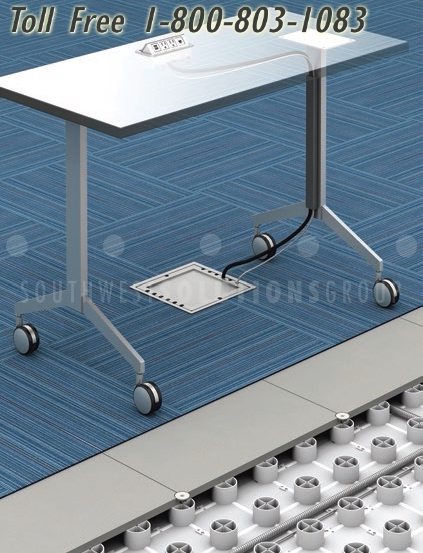 raised access floor computer flooring seattle spokane tacoma bellevue everett kent yakima renton olympia