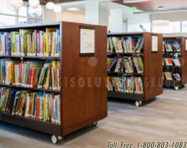 shelving for multipurpose spaces