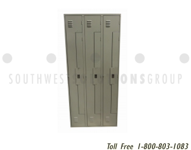 clean and dirty uniform exchange lockers
