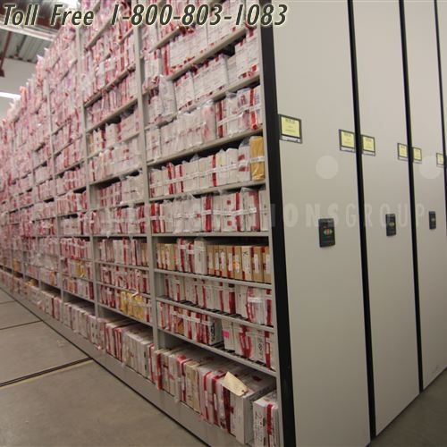 powered high density shelving controls upgrade houston beaumont port arthur huntsville galveston alvin baytown lufkin pasadena