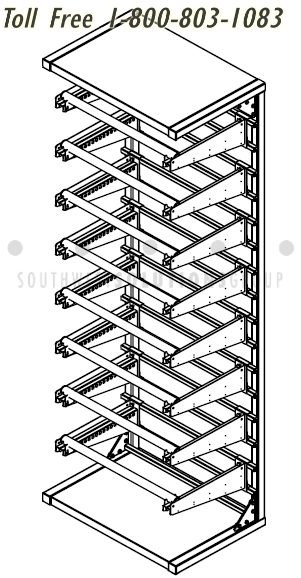 rolled textile racks museum storage carpet rugs antique houston beaumont port arthur huntsville galveston alvin baytown lufkin pasadena