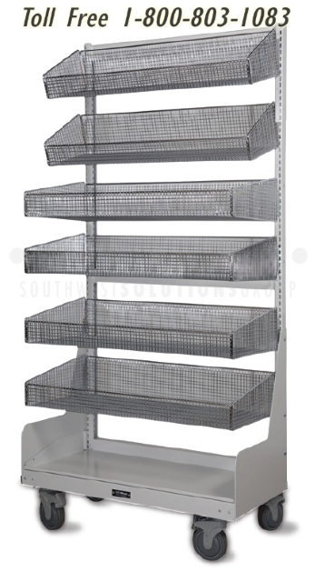 medical supplies transport cart basket shelves cheyenne casper gillette laramie rock springs