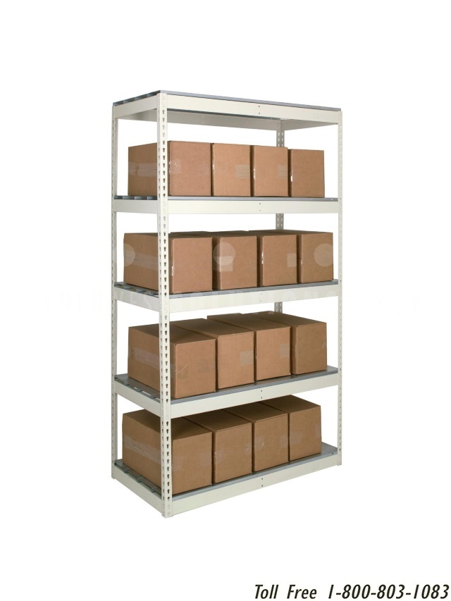 retail stockroom boltless storage