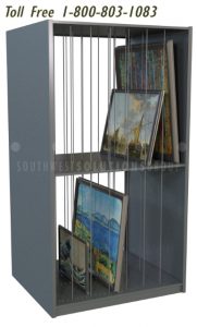 vertical framed art shelving anchorage fairbanks juneau