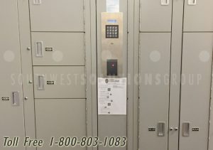 electronic evidence tracking locker rfid lock houston beaumont port arthur huntsville galveston alvin baytown lufkin pasadena