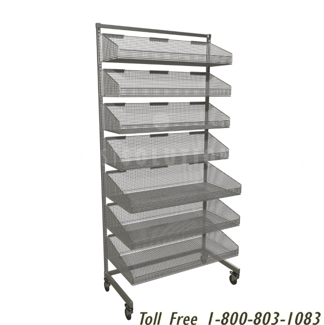 hanging wire bin supply adjustable shelves