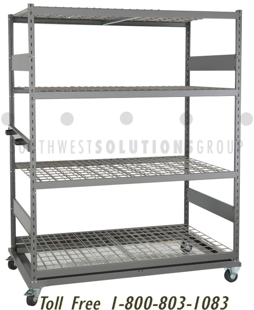 adjustable shelving carts casters wheels