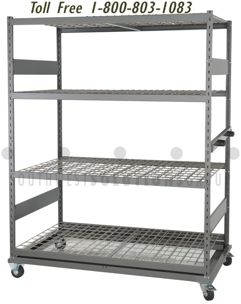 big wide rack solid steel shelf storage