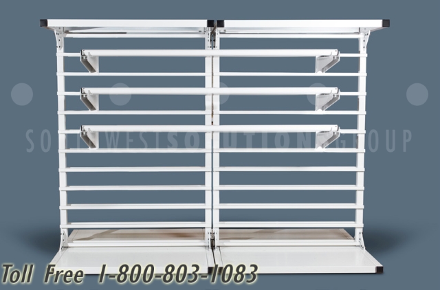 Rolled Textile Storage Rack Cabinet, Bakersfield Rack And Shelving