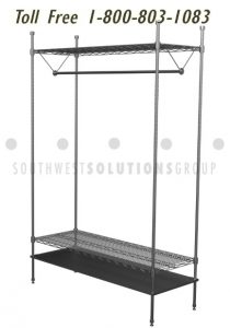 wire hanging clothing racks