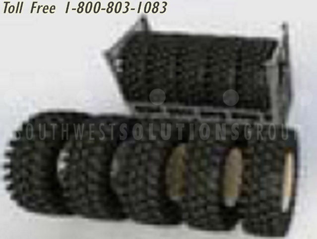 store huge government vehicle tires