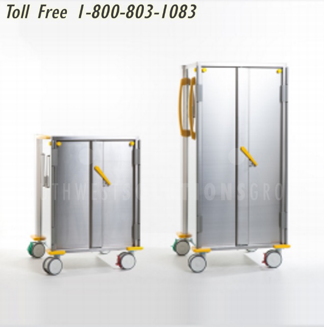 rolling washing tunnel resistant carts