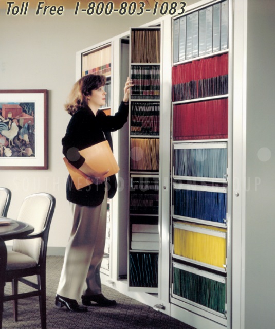 Multimedia Storage Filing Flip Adjustable Shelves Rollout