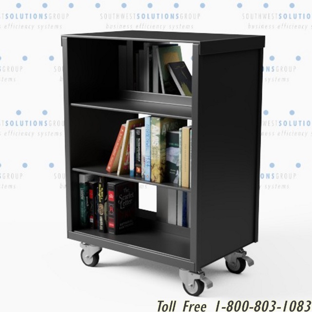adjustable shelves mobile library school storage