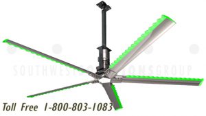 industrial lumber yard warehouse hvls ceiling fans jacksonville miami tampa orlando st petersburg tallahassee fort lauderdale port lucie cape coral