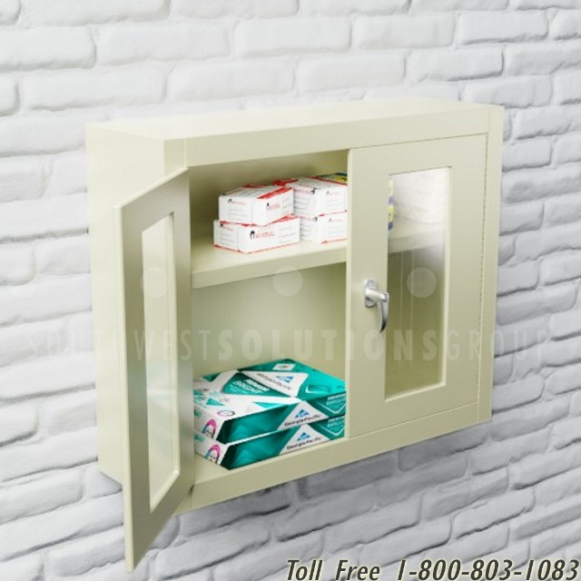 Wall Mounted Cabinets Clear Doors, Wall Storage Shelves With Doors