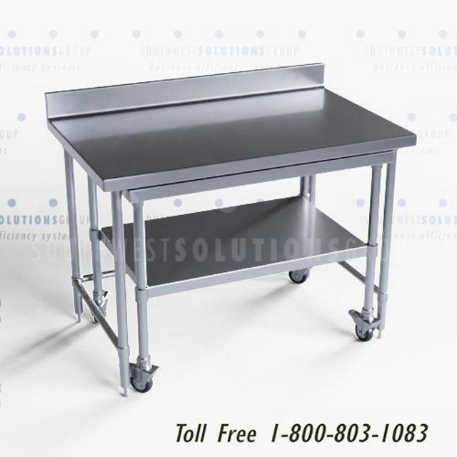 stainless steel nesting worktables static