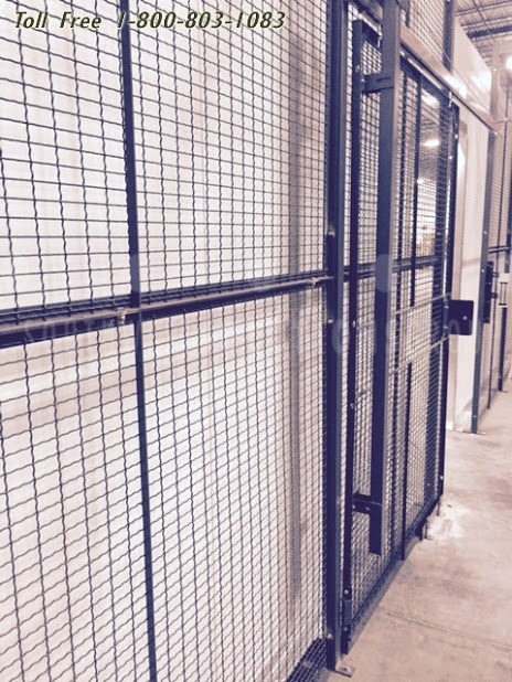 drug storage cages fences pharmaceutical manufacturing distribution newark jersey city paterson elizabeth edison toms river clifton trenton camden brick township