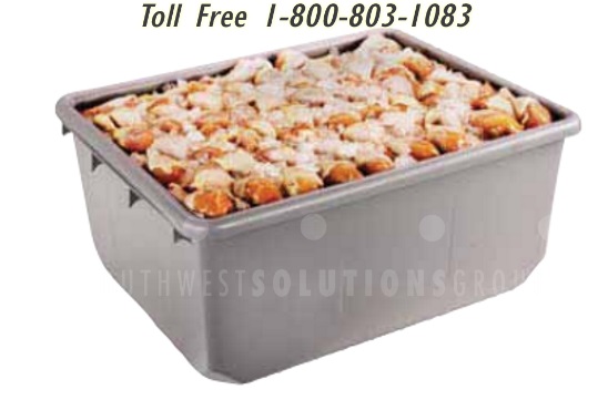 lightweight container food service tub storage