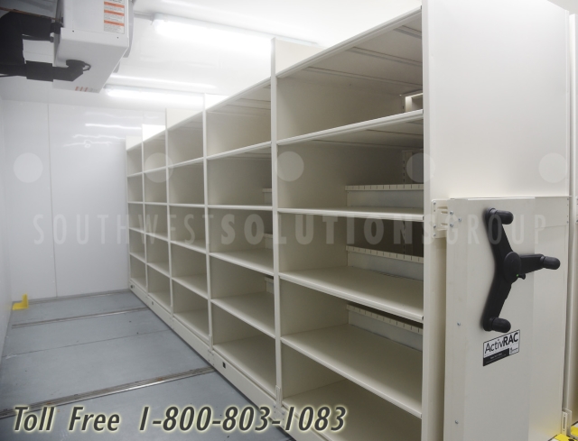 mobile compact shelving lab deep freezer tissue samples anchorage fairbanks juneau
