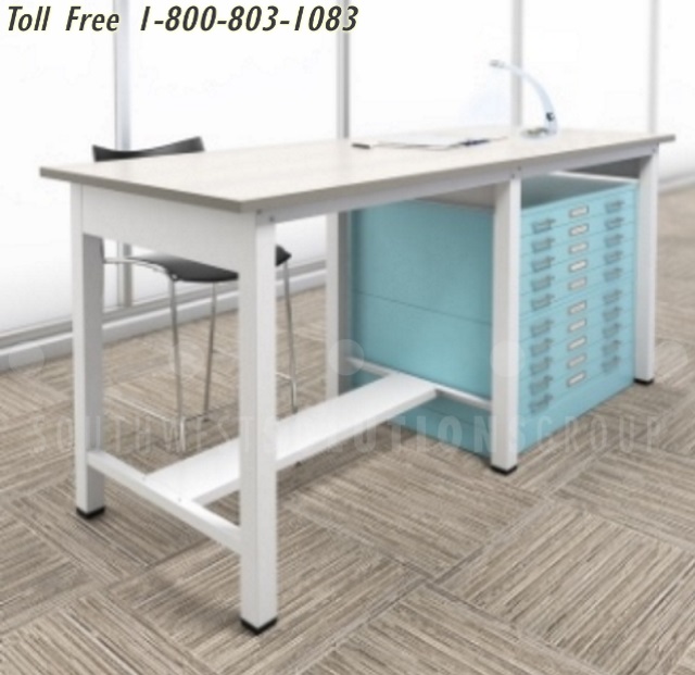 stool standing drawing stations