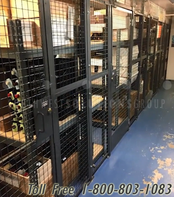 Chilled Wine SelfStorage Refrigerated Lockers Commercial Restaurant Racks