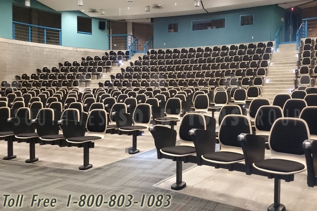 fixed auditorium university classroom seating furniture
