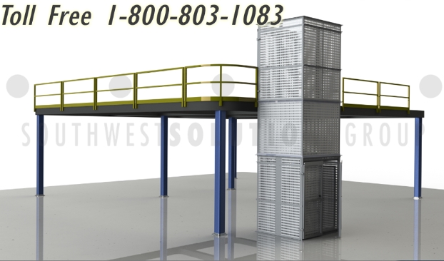 sports storage system large heavy mezzanine lift louisville lexington bowling green owensboro covington hopkinsville richmond florence georgetown