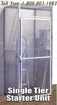 economy bulk cage locker secure fence storage columbus cleveland cincinnati toledo akron dayton parma canton youngstown lorain