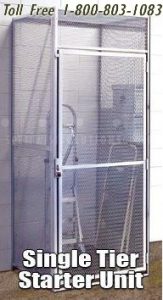 economy bulk cage locker secure fence storage fargo bismark grand forks minot