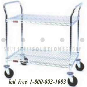 stainless hospitality service carts wire shelving