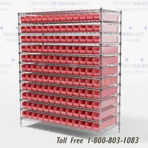 wire shelving bin storage racks el paso lubbock midland odessa plainview del rio big spring eagle pass