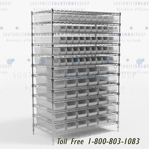 wire shelving bin storage racks spokane yakima coeur d alene