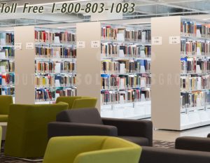 led lighting strips library stack bookshelf anchorage fairbanks juneau