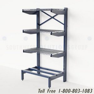 corrosion resistant wire shelving