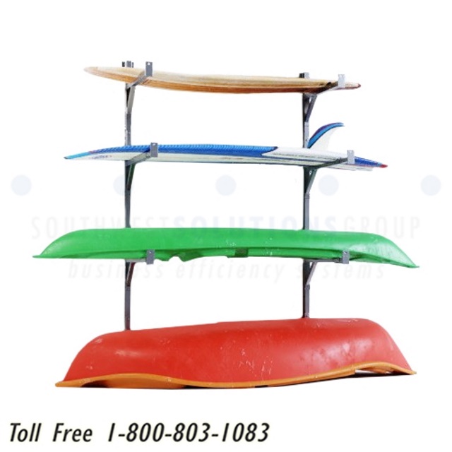 adjustable rust resistant surfboard racks