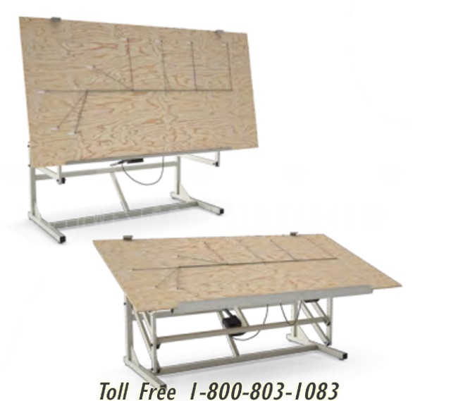 adjustable tilting board frame storage stations