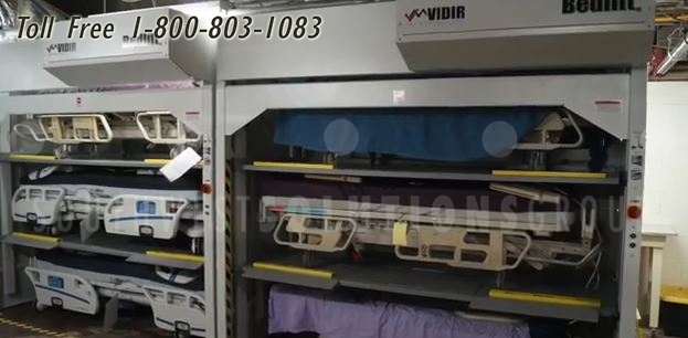 hospital bed rack vertical stacker spokane yakima coeur d alene