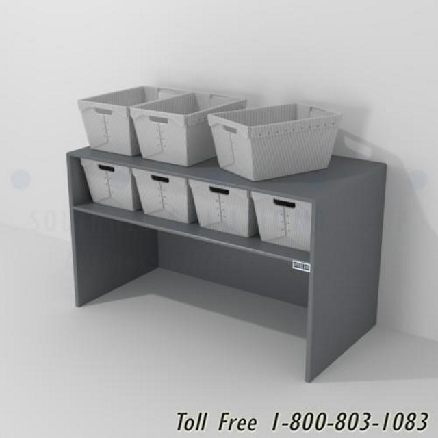 Bulk Mail Shelving Storage Bins Office Mailroom Package Sorter