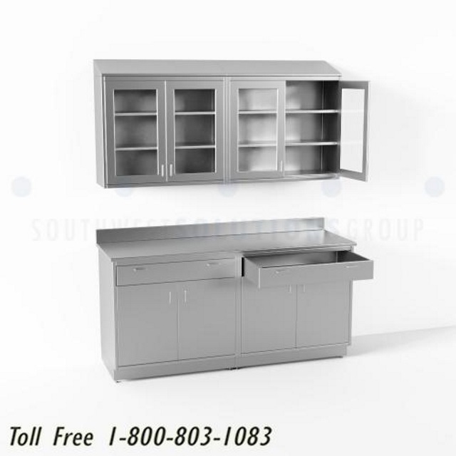 stainless storage cabinet kits